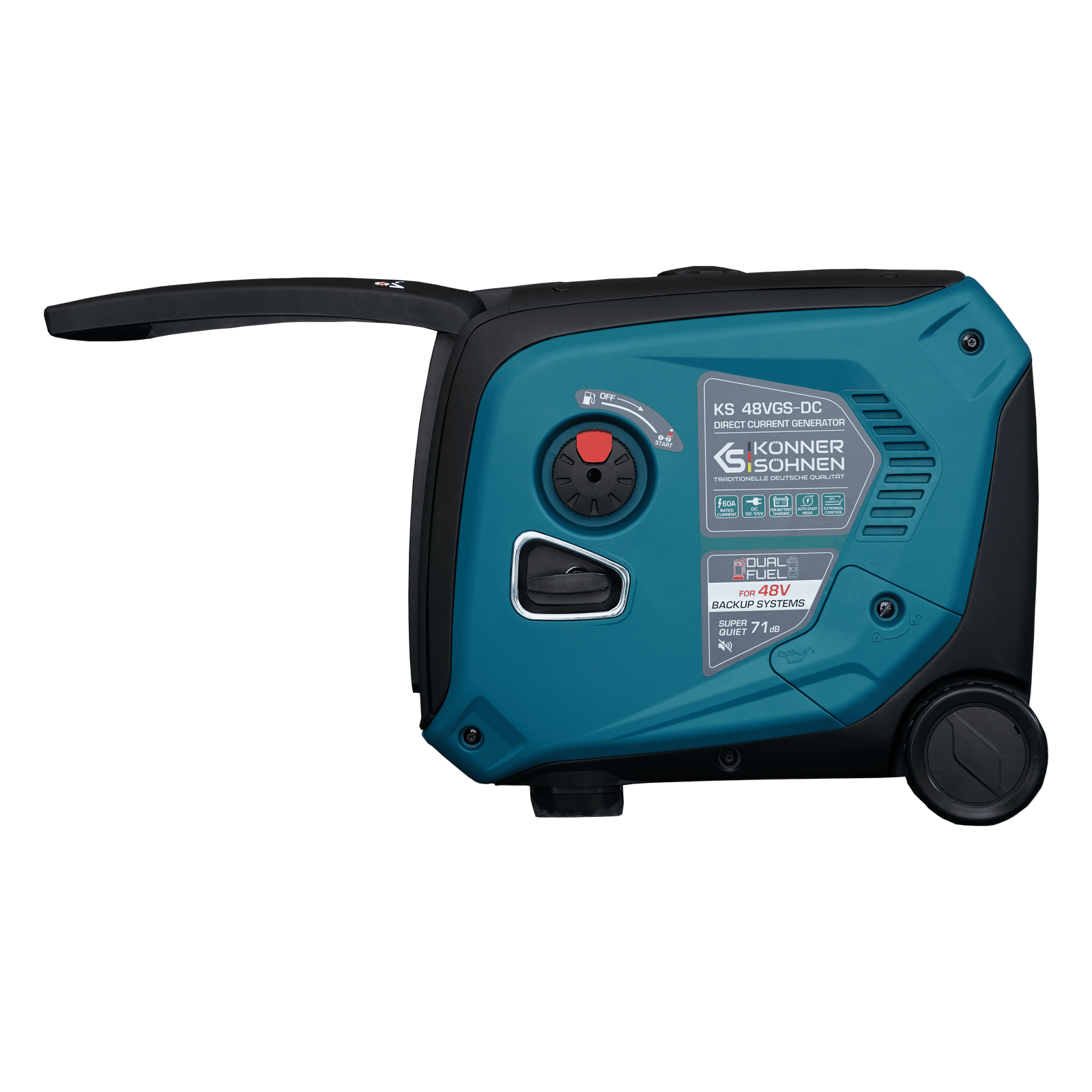 KS 48VGS-DC Gelijkstroomgenerator, versie 50–55V