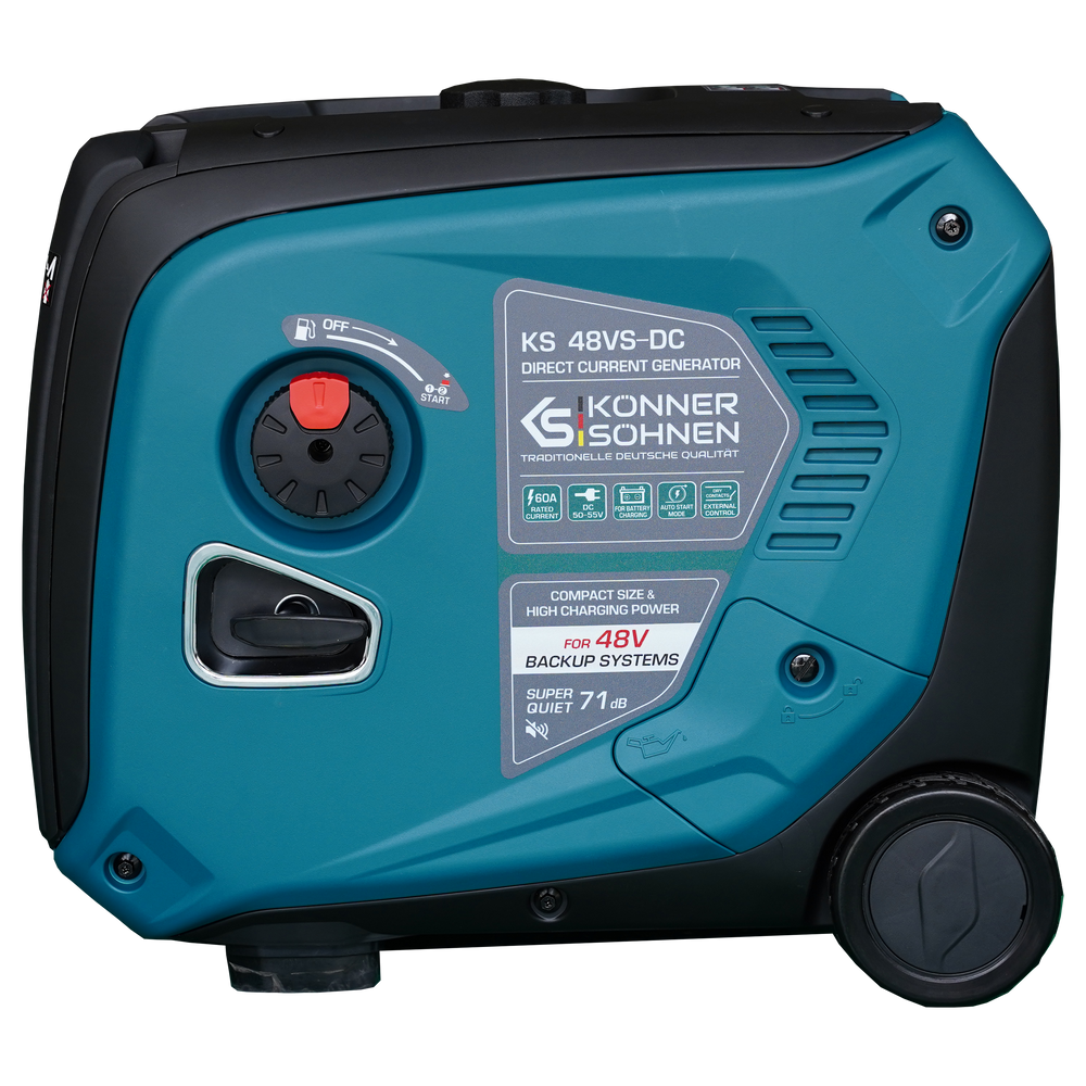 Generator prądu stałego KS 48VS-DC, wersja 50–55V