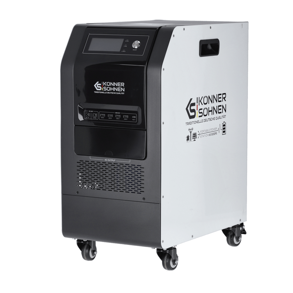 Přenosná elektrárna 3-v-1 KS 5200PS