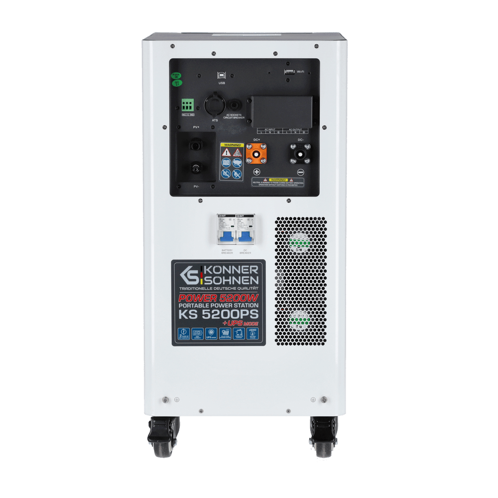 Přenosná elektrárna 3-v-1 KS 5200PS