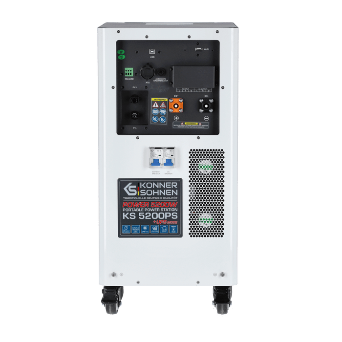 Přenosná elektrárna 3-v-1 KS 5200PS