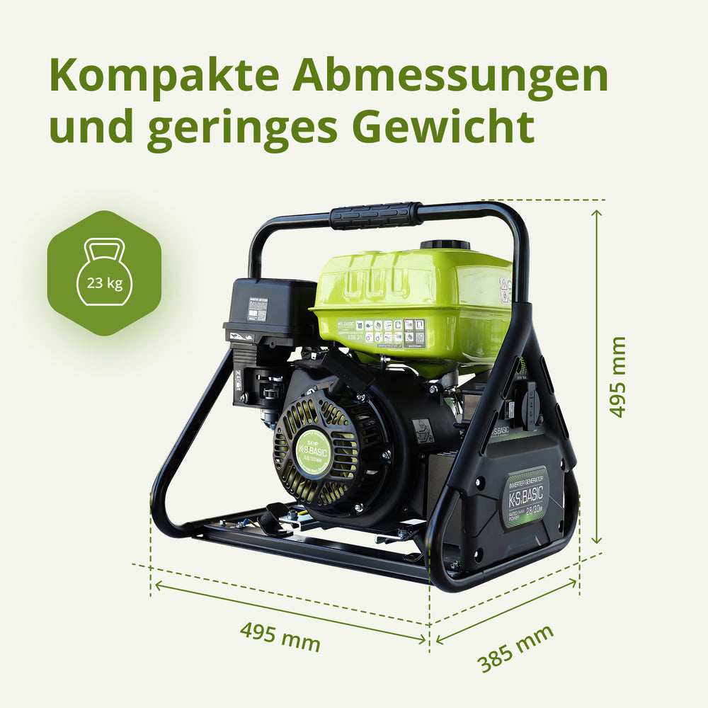 Invertorový generátor KSB 31i