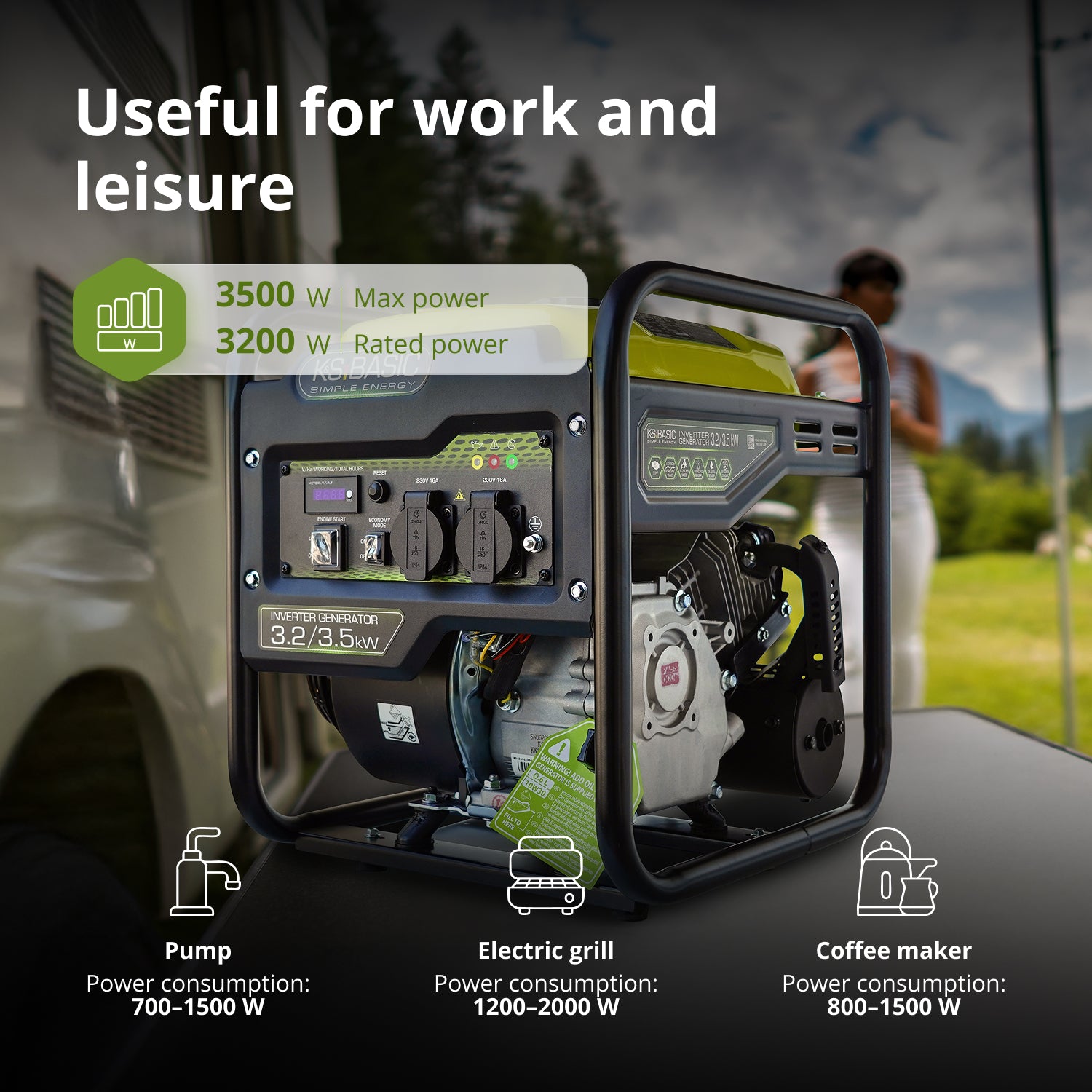 Inverter Generator KSB 35i