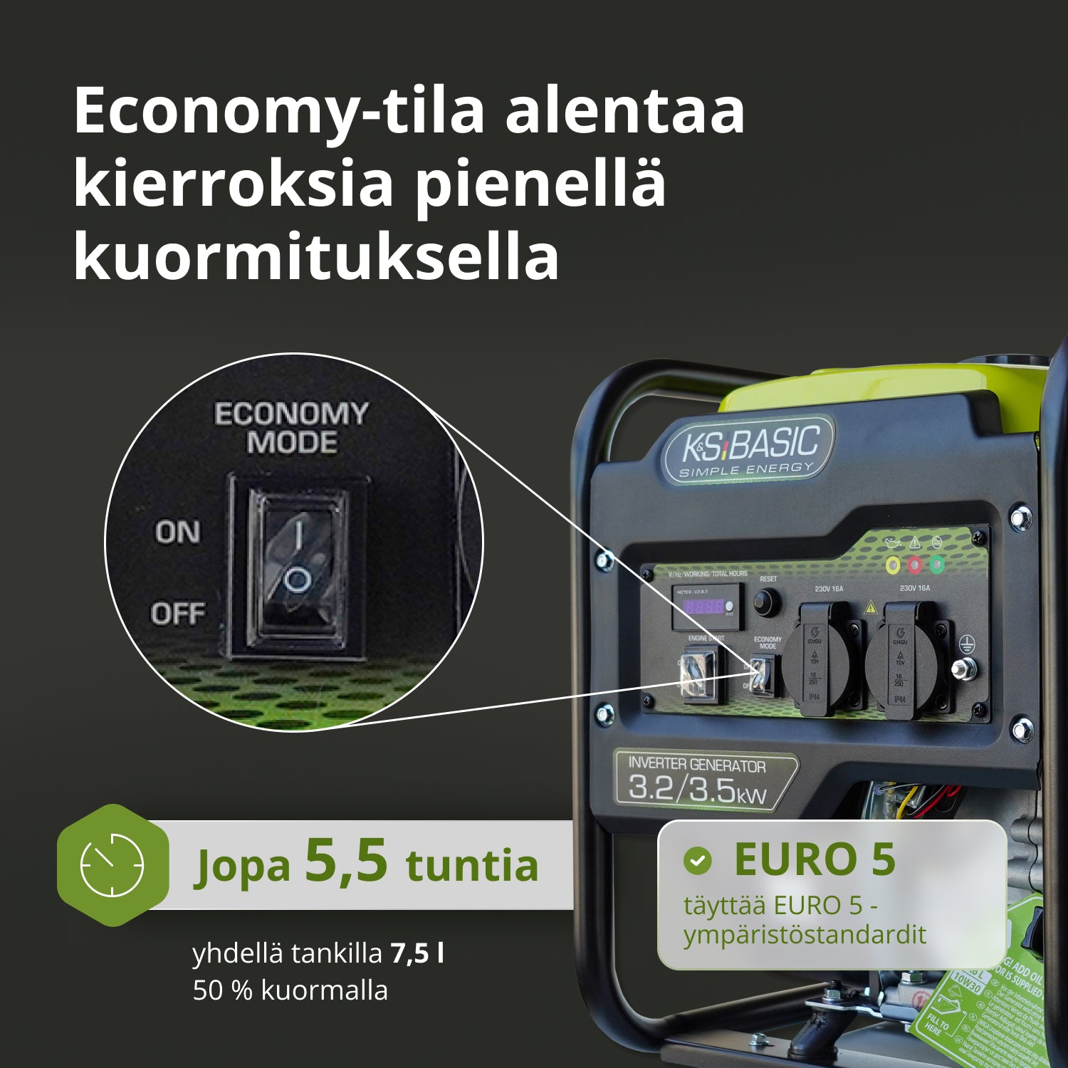 Invertteriaggregaatti KSB 35i