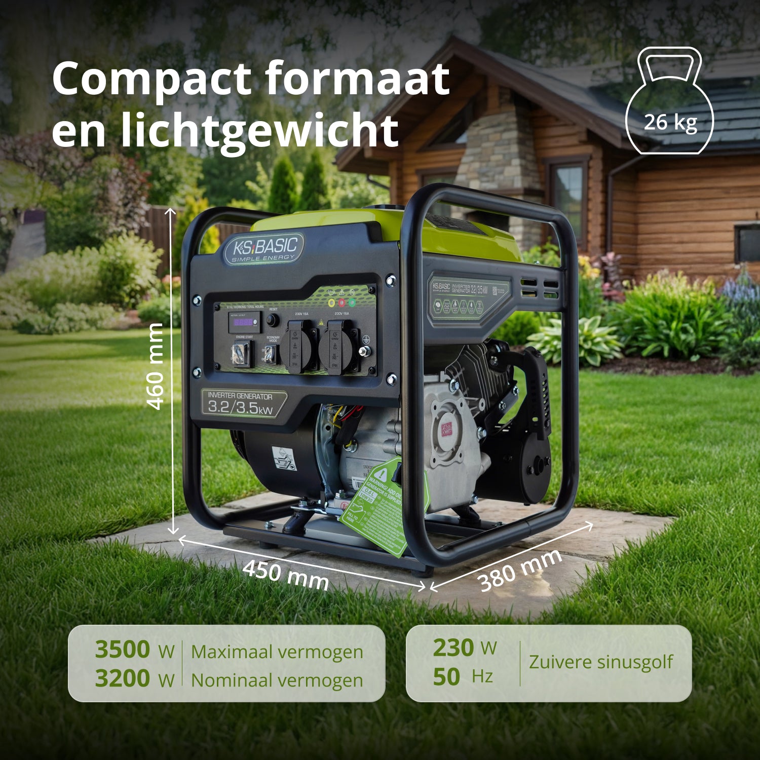 Inverter Generator KSB 35i