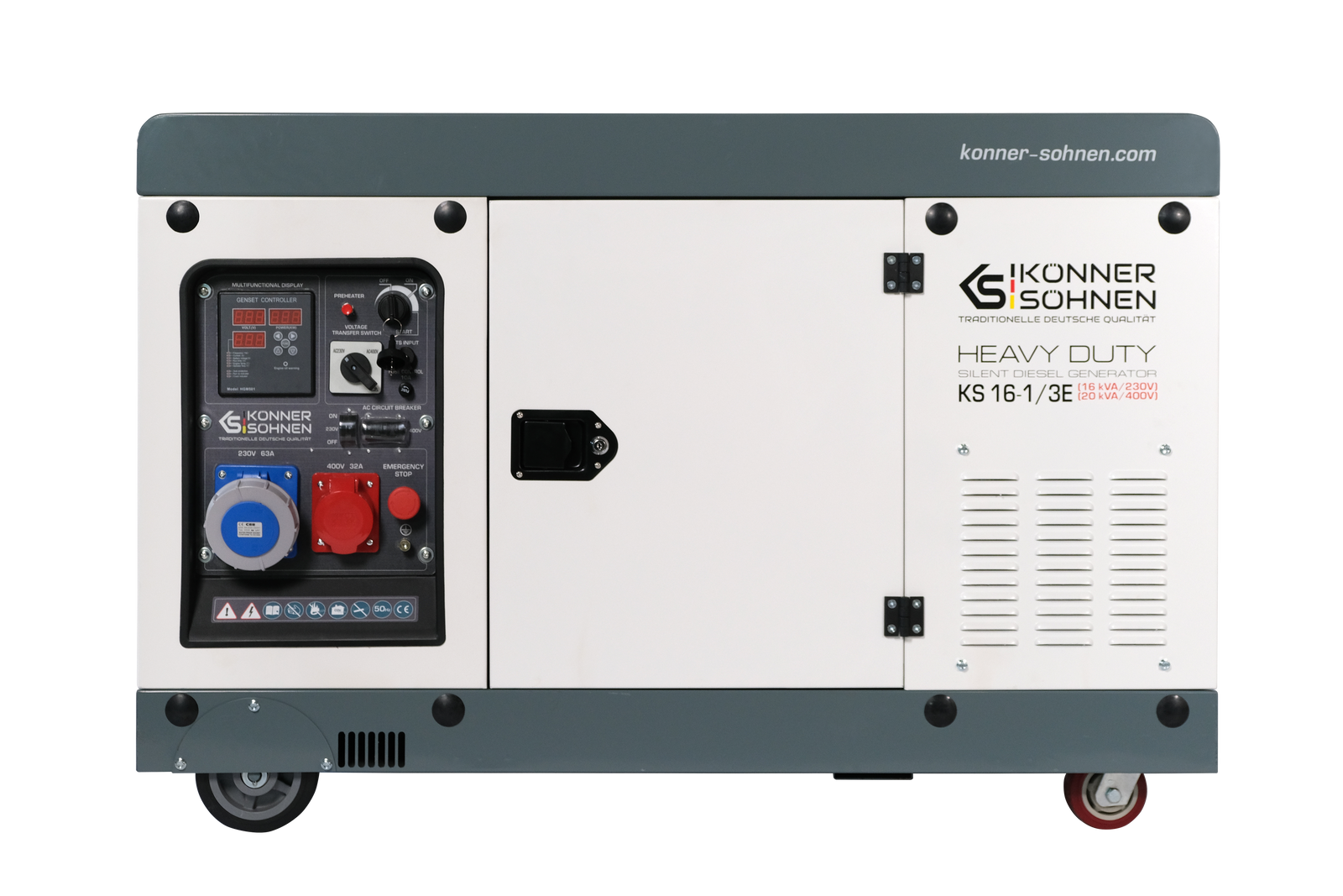 Dieselgeneraattori KS 16-1/3E