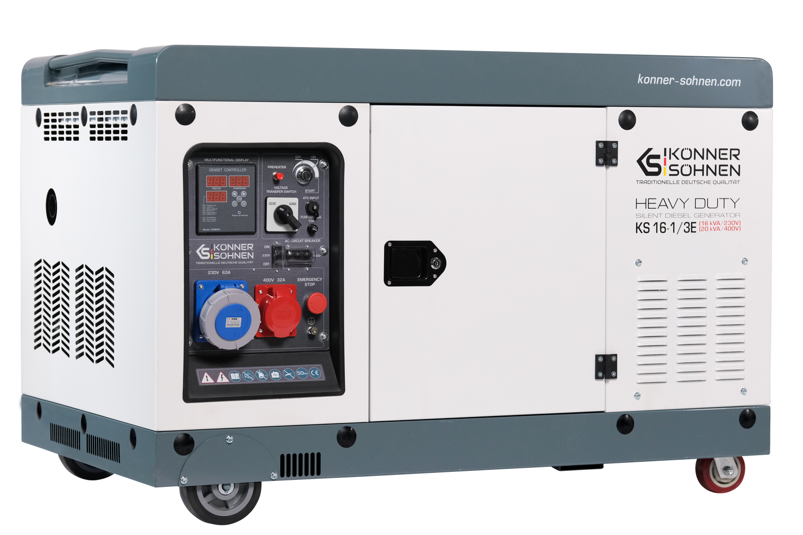 Dieselgeneraattori KS 16-1/3E