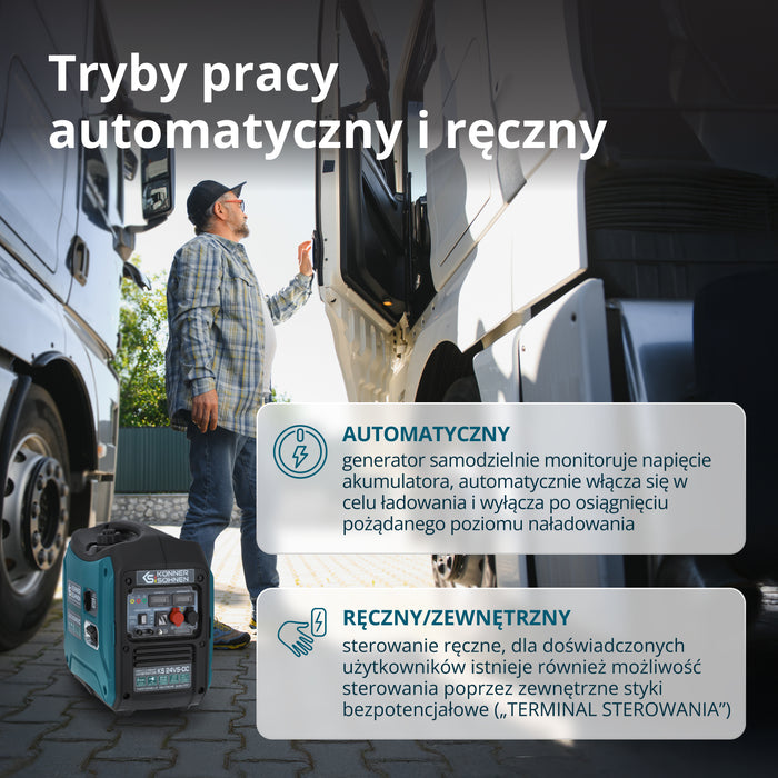 Generator prądu stałego KS 24VS-DC