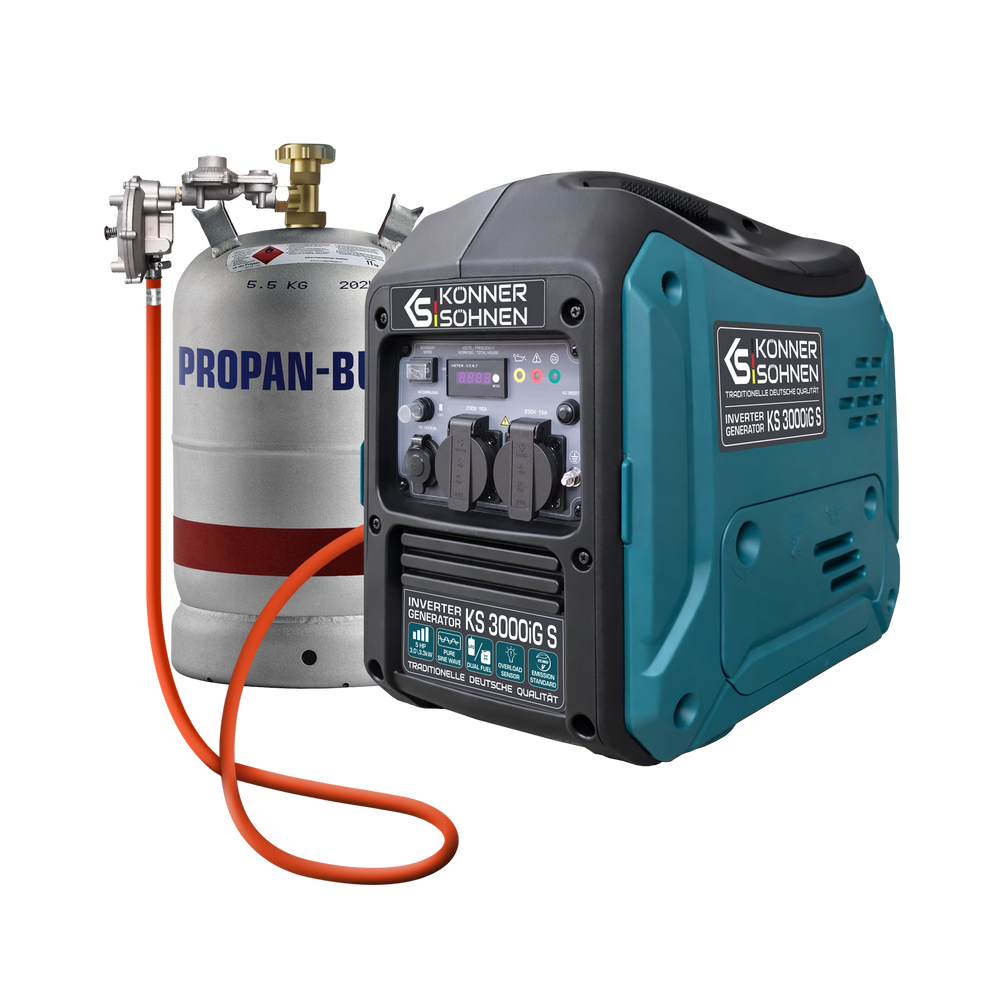 LPG/benzin inverteres generátor KS 3000iG S