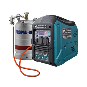 LPG/benzin inverteres generátor KS 3000iG S