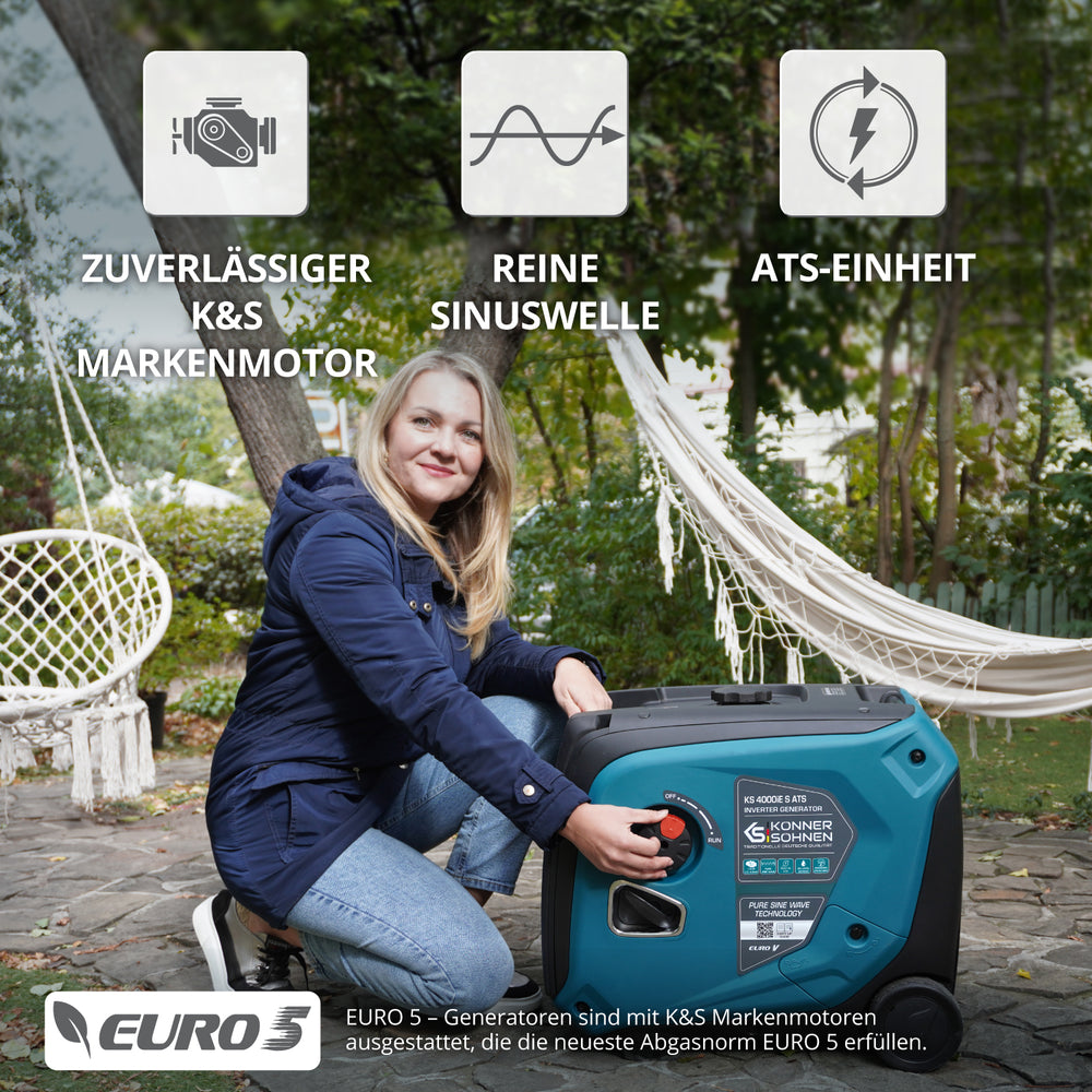 Invertergenerator KS 4000iE S ATS