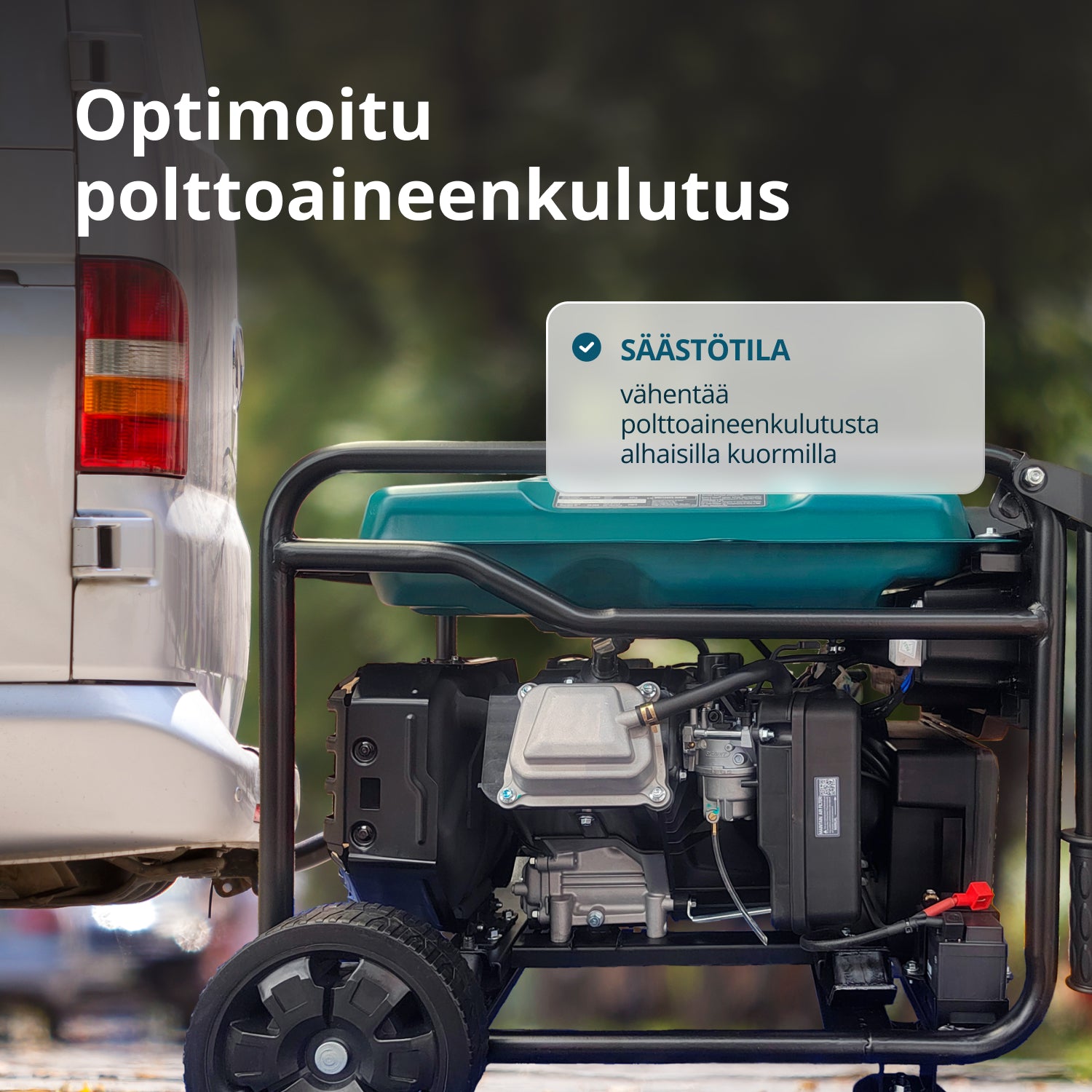 Invertteri Bensiinigeneraattori KS 6500iE