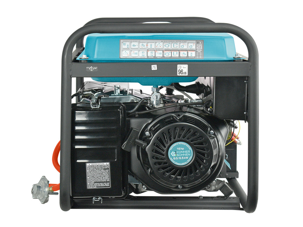LPG/Benzine Generator "Könner & Söhnen" KS 9000E G
