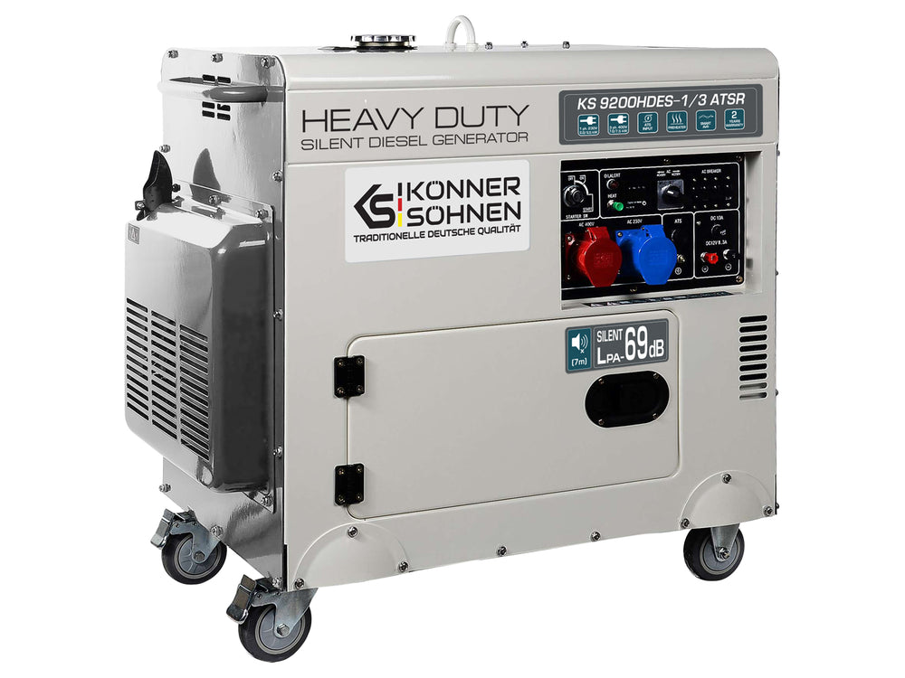 Generator diesel „Könner & Söhnen” KS 9200HDES-1/3 ATSR (EURO V)