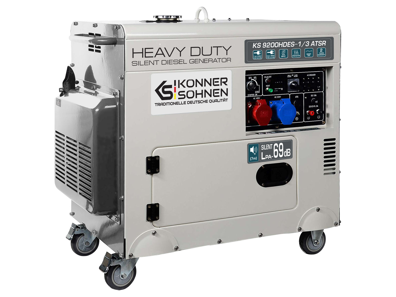 Dieselgenerator "Könner & Söhnen" KS 9200HDES-1/3 ATSR (EURO V)