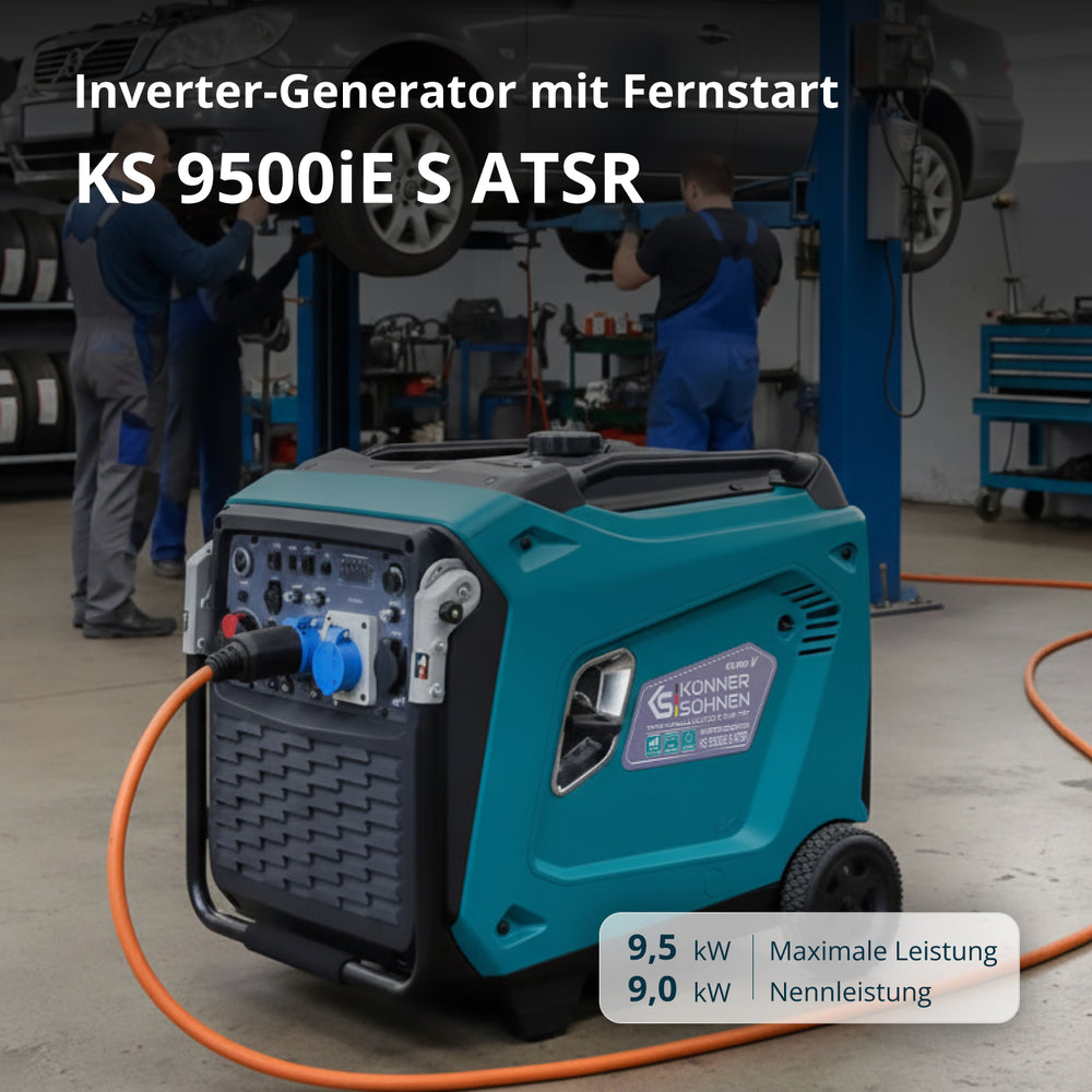 Инверторен генератор KS 9500iE S ATSR