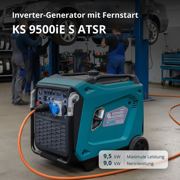 Инверторен генератор KS 9500iE S ATSR