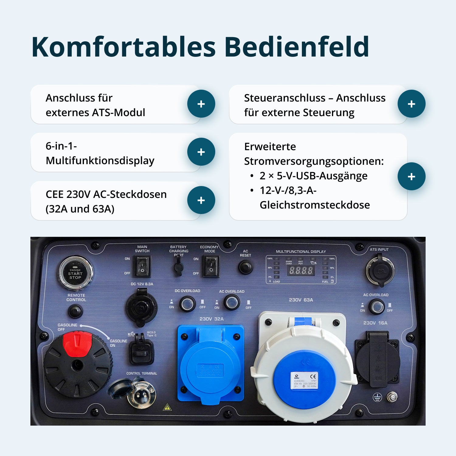 Gerador Inversor KS 9500iE S ATSR