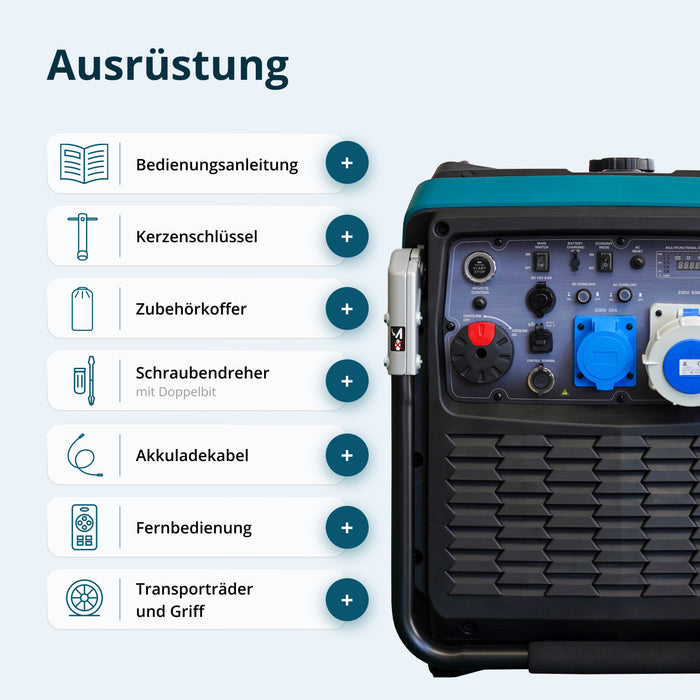 Инверторен генератор KS 9500iE S ATSR