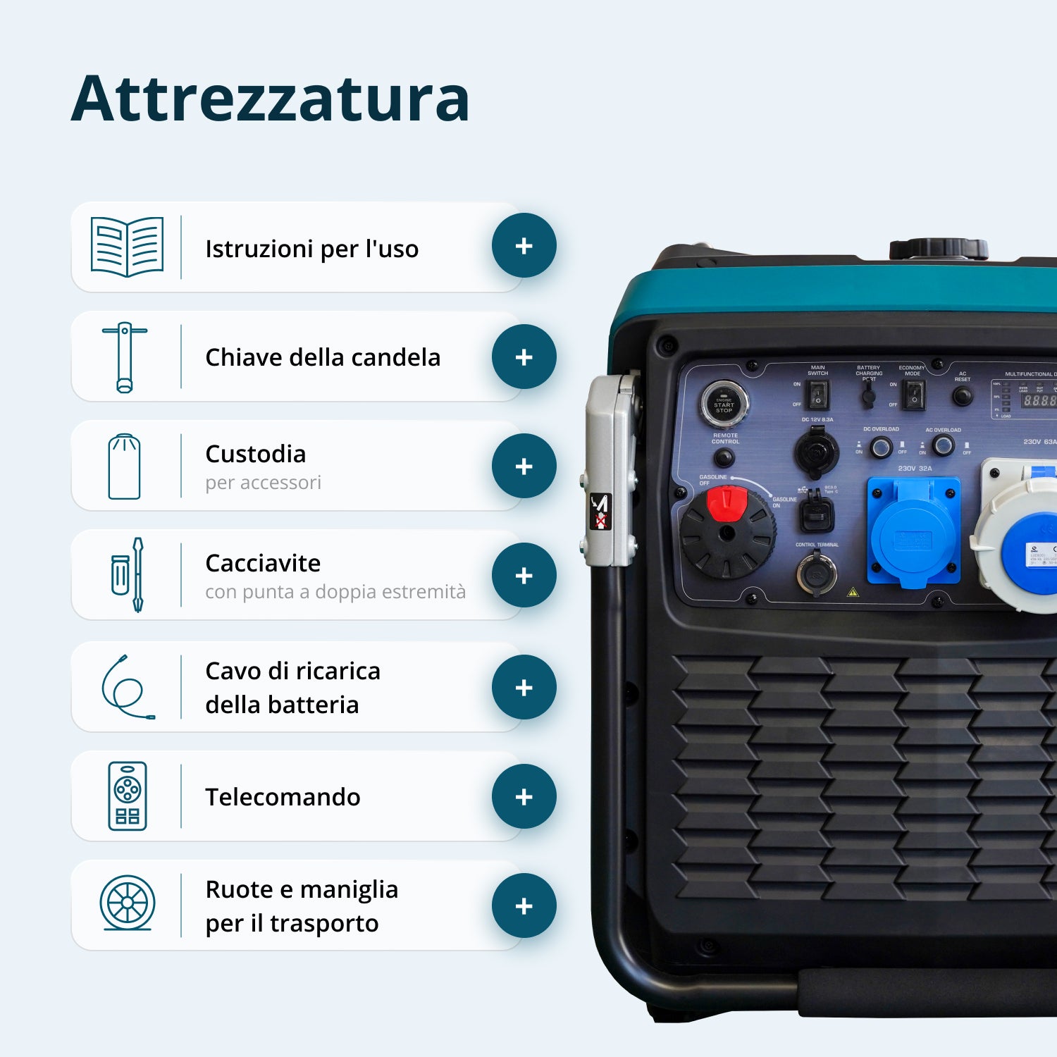 Generatore Inverter KS 9500iE S ATSR