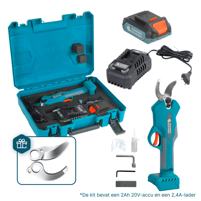 Snoerloze Elektrische Snoeischaar KS CPS20V-32 CASE PLUS
