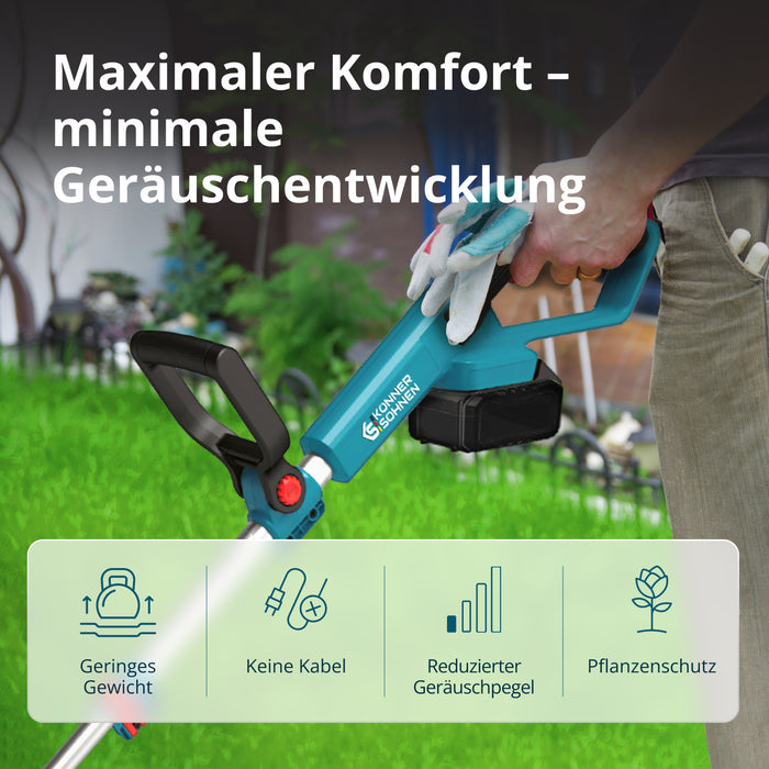 Ledningsfri trimmer KS CST-20V