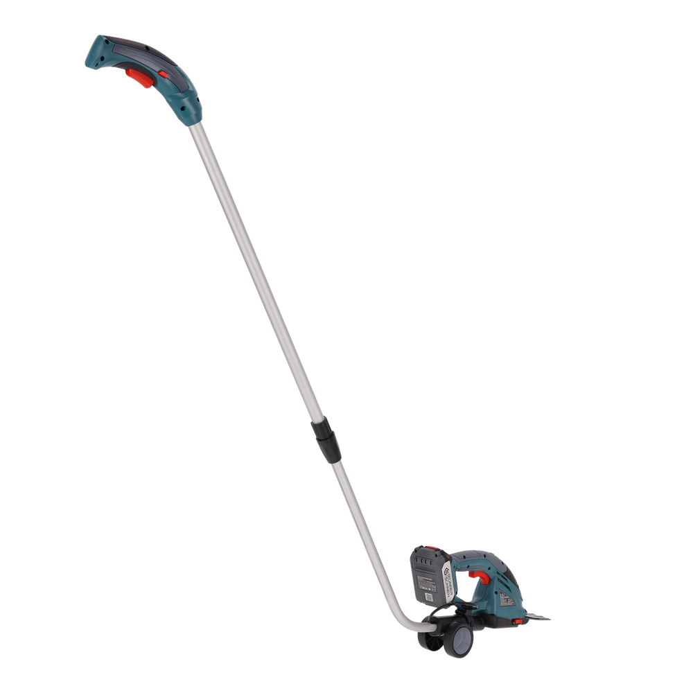 Taille-haie et cisaille à gazon 2 en 1 sans fil avec manche télescopique KS SHT-20V + Extension Pole