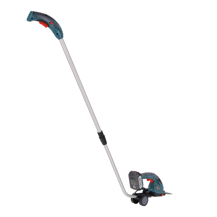 Taille-haie et cisaille à gazon 2 en 1 sans fil avec manche télescopique KS SHT-20V + Extension Pole