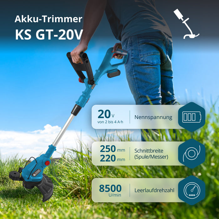 Tagliabordi senza fili KS GT-20V