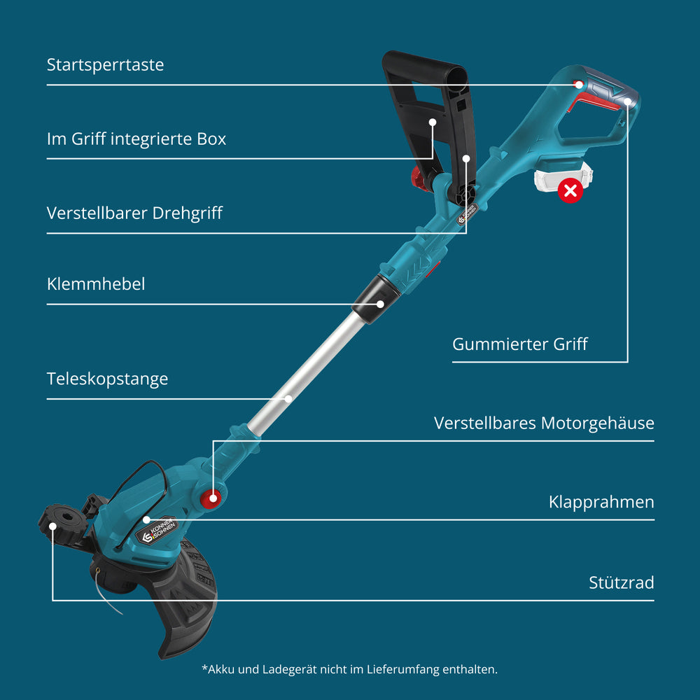 Tagliabordi senza fili KS GT-20V