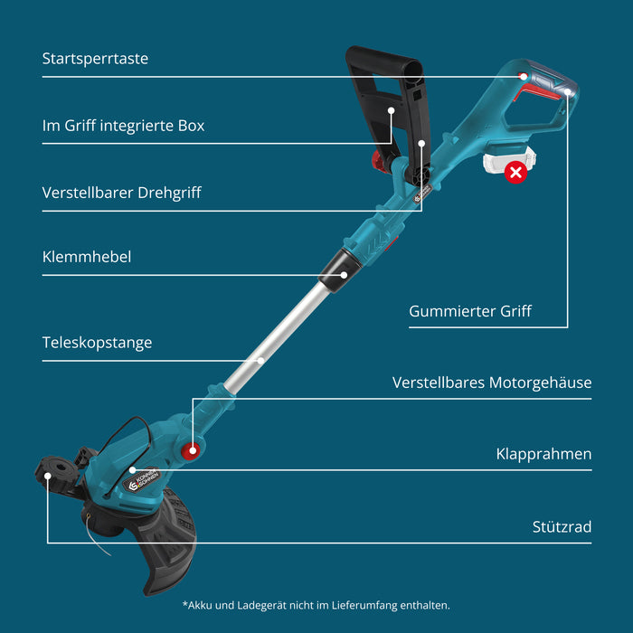 Tagliabordi senza fili KS GT-20V