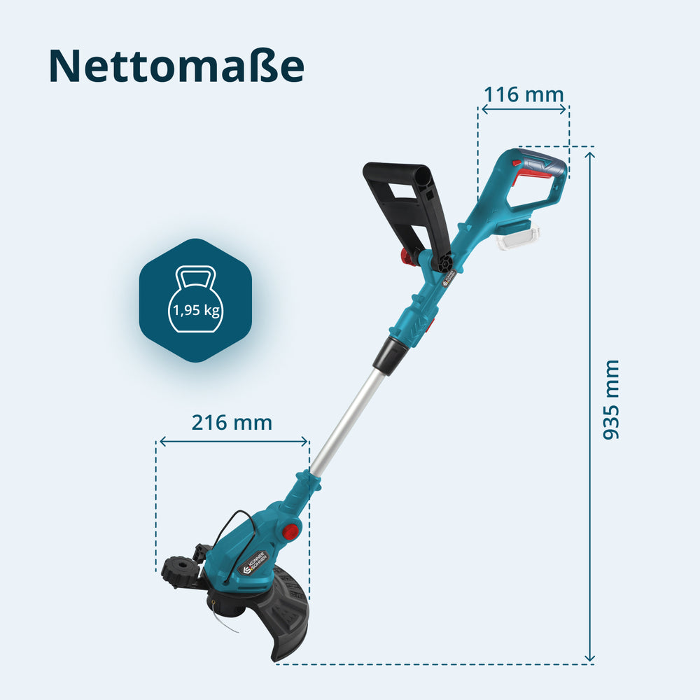 Tagliabordi senza fili KS GT-20V