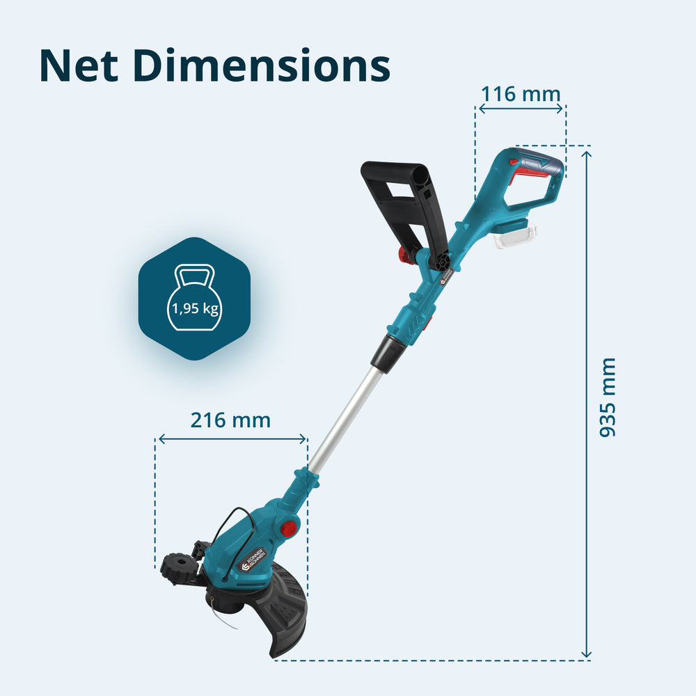 Cordless trimmer KS GT-20V
