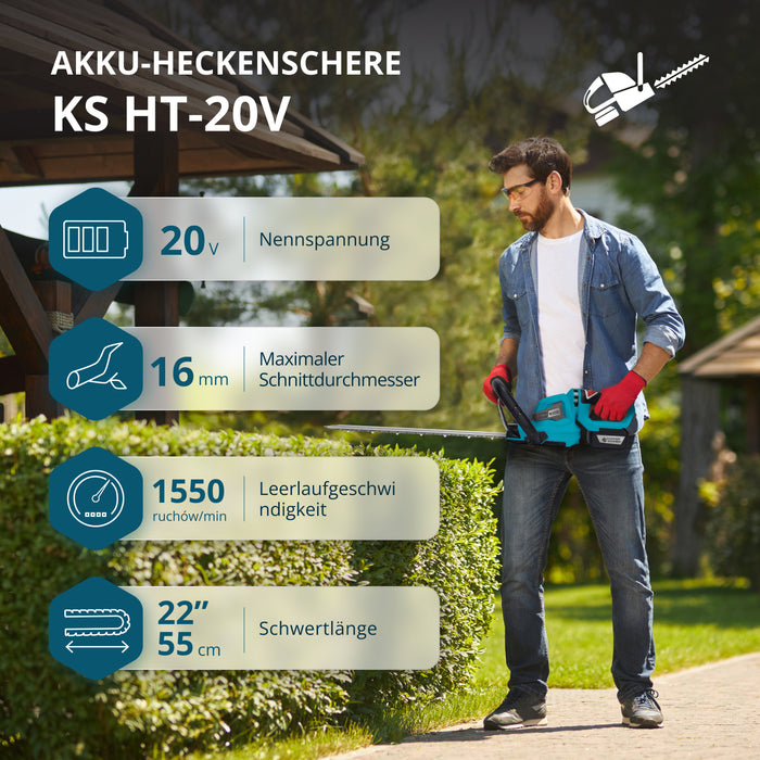 Promoverende Hækkeklipper Sæt KS LBV-HT-SET
