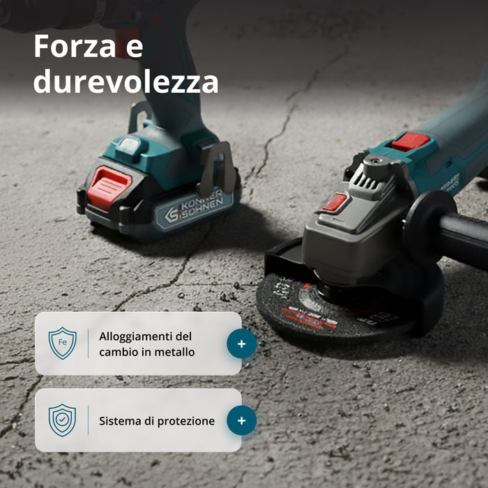 Set Master Senza Fili KS IDAGB 20V SET 1