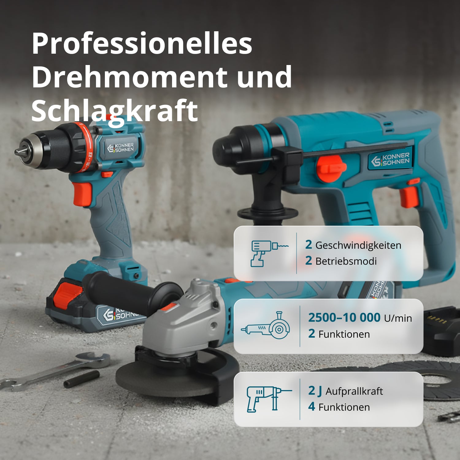 Bežični Master Set 3u1 KS RHAGD 20V SET 3