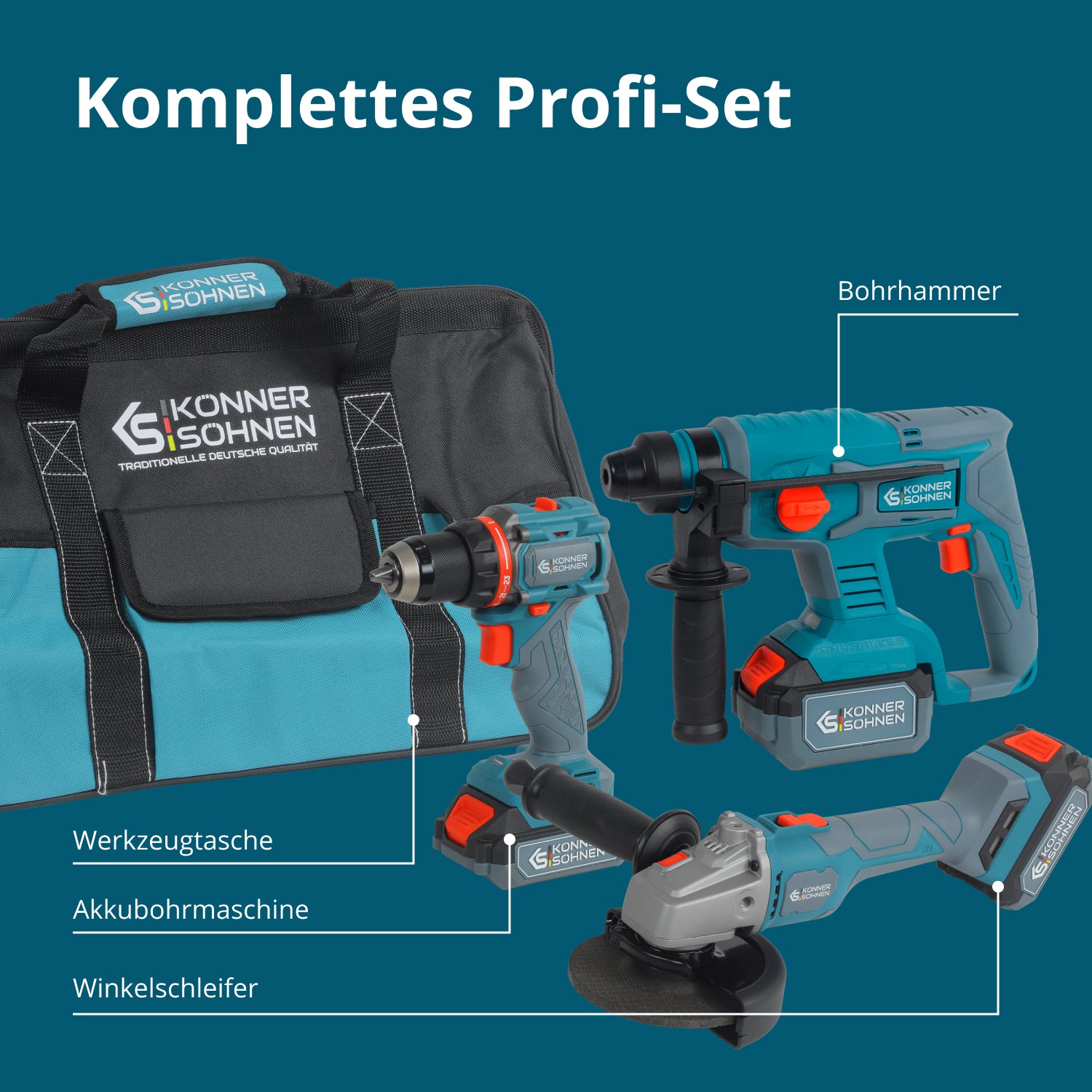 Bežični Master Set 3u1 KS RHAGD 20V SET 3