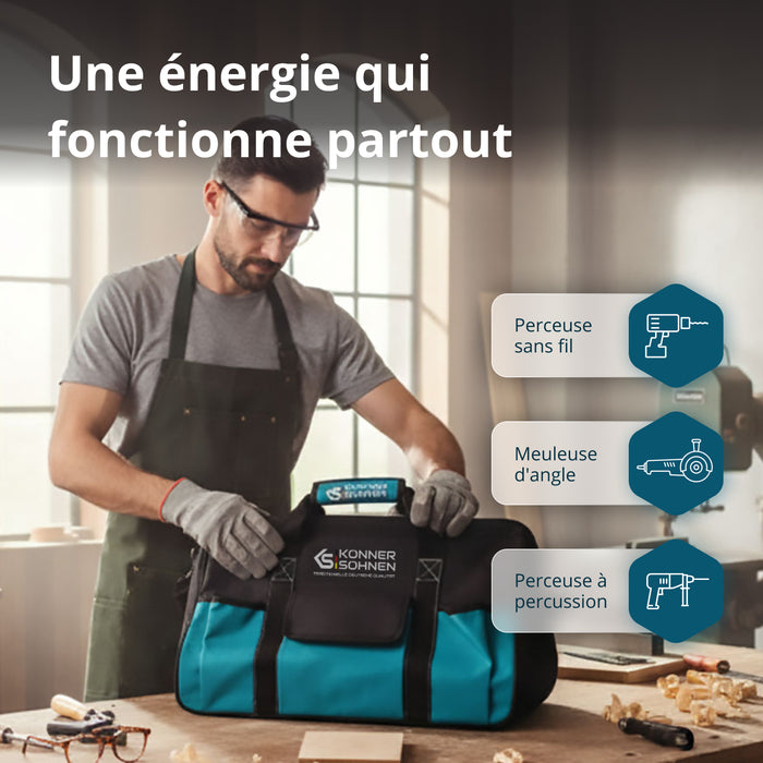 Ensemble Master Sans Fil 3-en-1 KS RHAGD 20V SET 3 PLUS