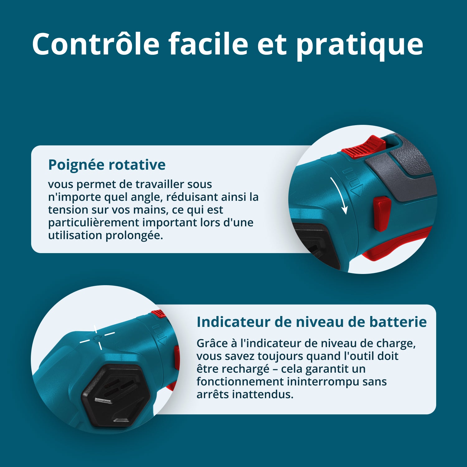 Taille-haie et cisaille à gazon 2 en 1 sans fil avec manche télescopique KS SHT-8V + Extension Pole