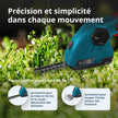 Taille-haie et cisaille à gazon 2 en 1 sans fil avec manche télescopique KS SHT-8V + Extension Pole thumbnail