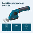 Taille-haie et cisaille à gazon 2 en 1 sans fil avec manche télescopique KS SHT-8V + Extension Pole thumbnail