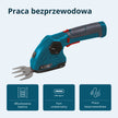 Akumulatorowe nożyce do trawy i żywopłotu 2 w 1 z przedłużaczem teleskopowym KS SHT-8V + Extension Pole thumbnail