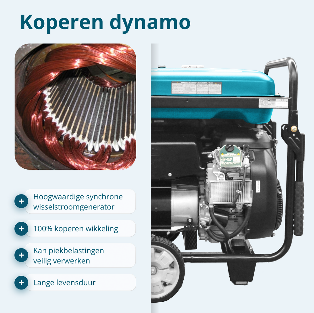 Benzinegenerator 'Könner & Söhnen' KS 15-1E ATSR