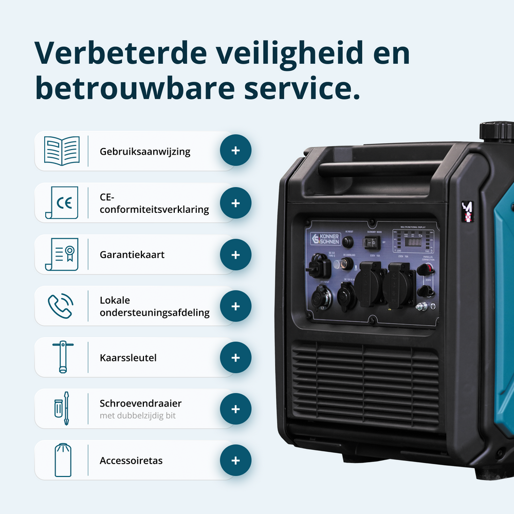 Invertergenerator KS 4000iE S