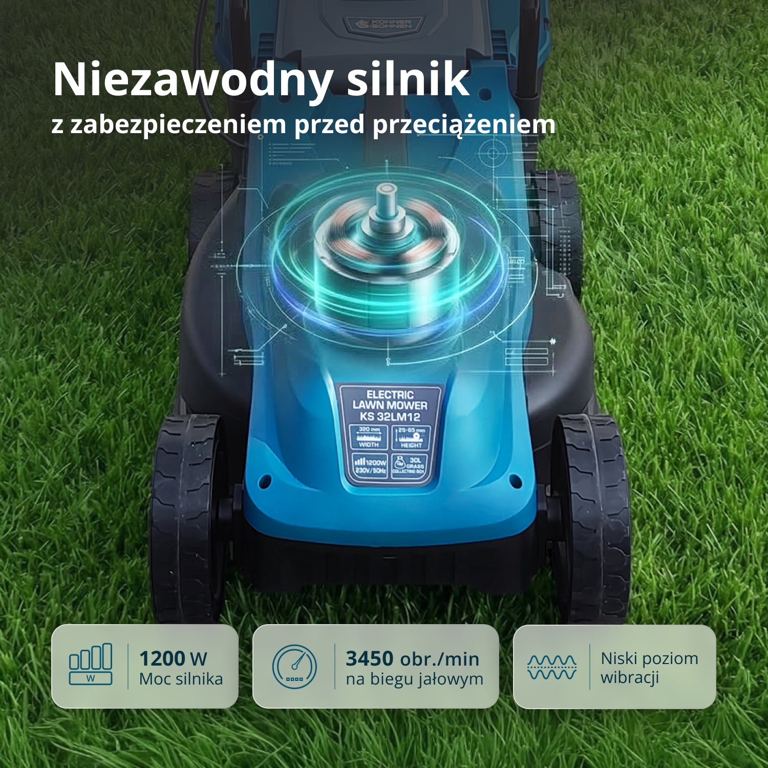 Elektryczna kosiarka KS 32LM12