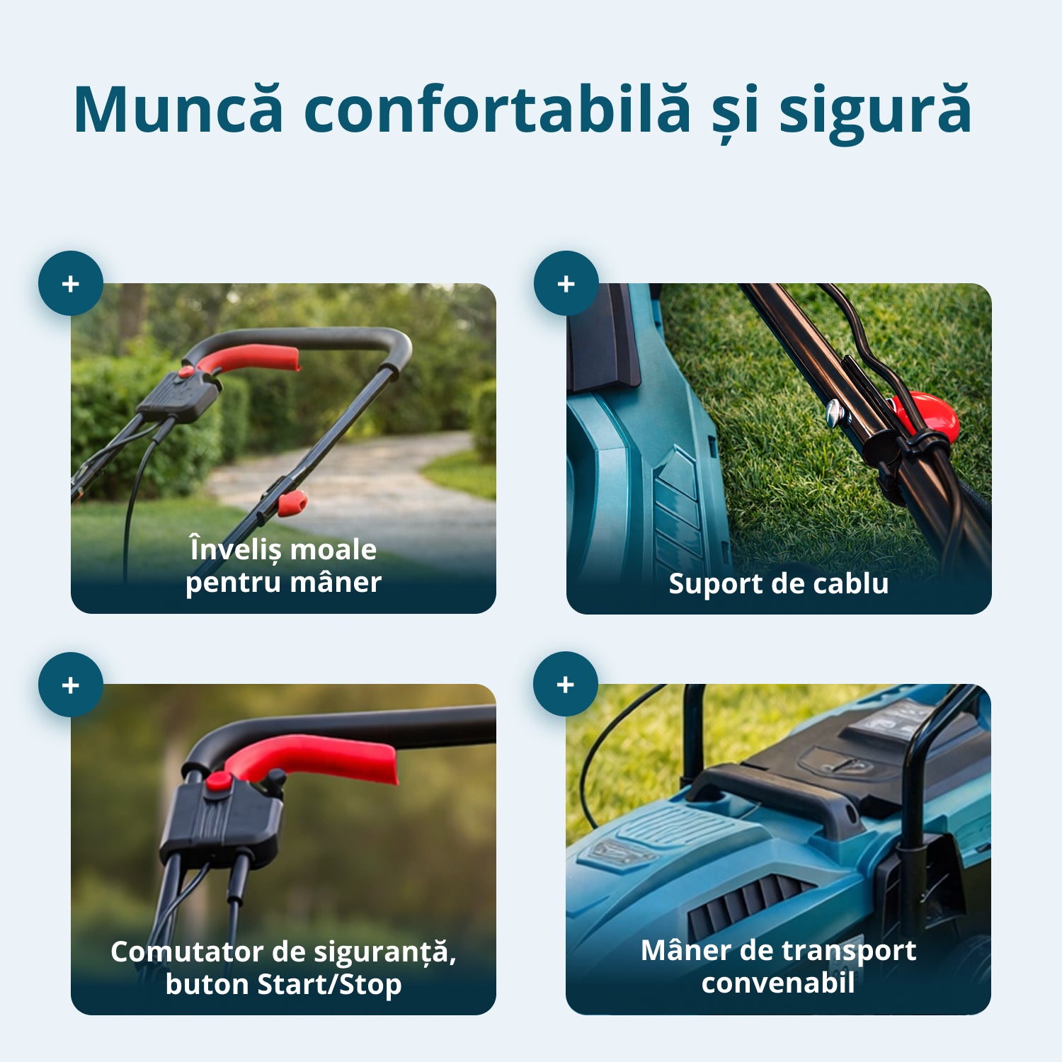 Mașină de tuns iarba electrică KS 32LM12-BL