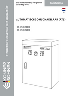 Automatische omschakelaar (ATS)  KS ATS 4/100HD, KS ATS 4/160HD