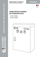 Comutator automat de transfer (ATS) KS ATS 4/100HD, KS ATS 4/160HD