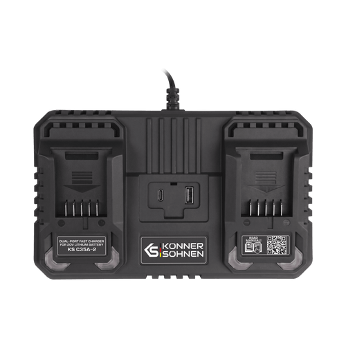 Doppel-Ladegerät für Akkus 20V KS C35A-2