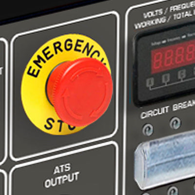 Ergonomisk kontrollpanel